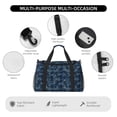 thumbnail image 4 of Picia Hawaiian Style Print Travel Duffle Bag,Weekender Bags for Women with Shoe Compartment, Gym Duffel Bag with Wet Pocket, Hospital Bags for Labor and Delivery, 4 of 7