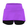 thumbnail image 4 of GZWYHT Skorts For Women With Pockets Golf Skirts For Women Athletic Skorts For Women Mini Skirts For Women Tennis Skirt Purple XL, 4 of 5