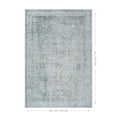 thumbnail image 2 of Mainstays Baltimore Blue Area Rug, 5’ x 7’, 2 of 6