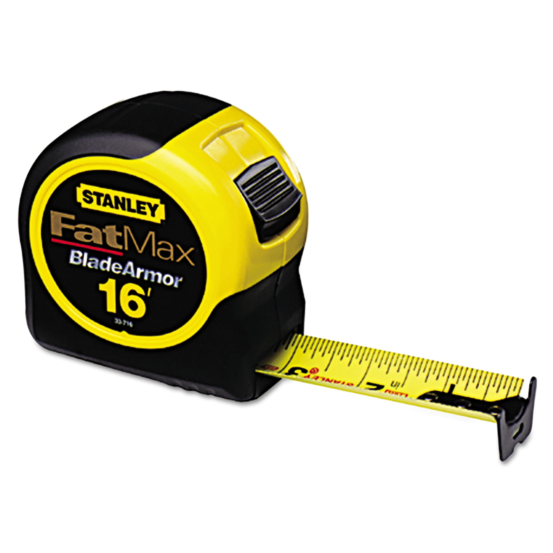 Stanley FatMax 33-725 Blade Armor Reinforced Tape Measure, 1 1/4in x 16ft