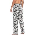 thumbnail image 6 of Top-kevin Men's Pajama Bottoms Colorful Dinosaurs Grunge Pants for Men, 6 of 6