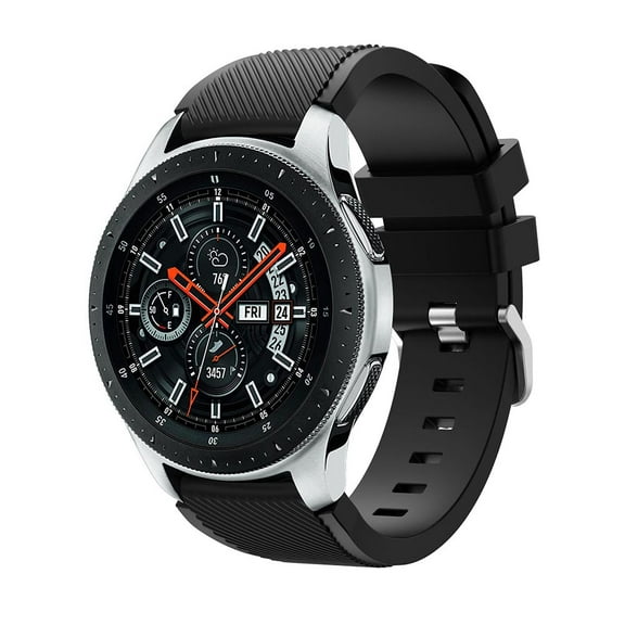 LNGOOR Sport Silicone Samsung Galaxy 46mm Sport Silicone Bands, Soft Silicone Band 46mm Bracelet Strap Replacement For Samsung Galaxy Watch Band Bracelet Strap