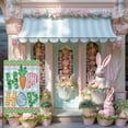 thumbnail image 4 of Easter Garden Flags for Outside 12.5x18 Double Sided, Cartoon HIP HOP Carrot with Dots Small Yard Decoration, Seasonal Spring Celebration Decor for Farmhouse Holiday Outdoor, 4 of 6