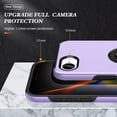 thumbnail image 7 of ELEHOLD Rugged Case For iPhone 16e / SE4 2025 Magnetic Shockproof Cover, 360° Rotable Ring Kickstand, Enhanced Camera Protection, Purple, 7 of 7