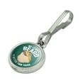 thumbnail image 2 of My Lizard's Beard is Better than Yours Bearded Dragon Antiqued Charm Clothes Purse Suitcase Backpack Zipper Pull Aid, 2 of 4