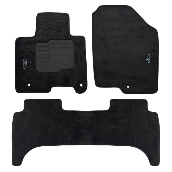 ecoMats Carpet Floor Mats for 2022 to 2026 Hyundai Santa Cruz