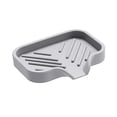 thumbnail image 2 of Bgsha Silicone Soap Holder for Kitchen Sink Premium Self Draining Tray Organizer, 2 of 9
