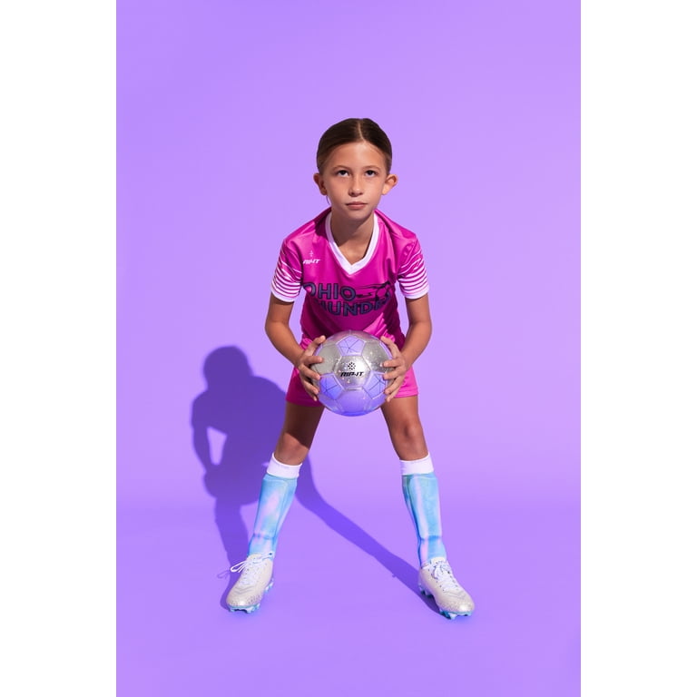 Rip-It Girls' Cut Soccer Shin Guards, 2-Piece photo 4