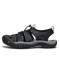 thumbnail image 3 of Sandalia KEEN Newport para Hombre, Punta Cerrada, Cuero Negro Talle 8, 3 of 7