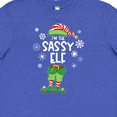 thumbnail image 4 of Inktastic Funny Christmas I'm the Sassy Elf with Shoes and Hat Youth T-Shirt, 4 of 5