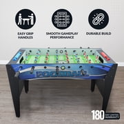 Hathaway Allure Foosball Table, 48-in, Black/Blue