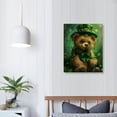 thumbnail image 4 of Nawypu Watercolor St Patricks Bear, St Patricks Day Clipart, Teddy Bear, Cute Teddy Bear Bundle, Baby Bear, Wall Art, Canvas, 4 of 5