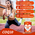 thumbnail image 3 of COQ10 Coenzyme Q10 200mg Softgels, Dietary Supplement for Heart Health Support, 120 Count, 3 of 8