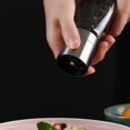 thumbnail image 4 of Salt And Pepper Grinder Refillable Stainless Steel Salt And Spice Shakers,adjustable Glass Body, 4 of 4