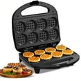 thumbnail image 6 of OSTBA Mini Waffle Maker, Waffle Bites Maker with 8 Mini 2-Inch Waffles, Nonstick Small Waffle Machine for Breakfast, Snacks & Desserts, 6 of 7