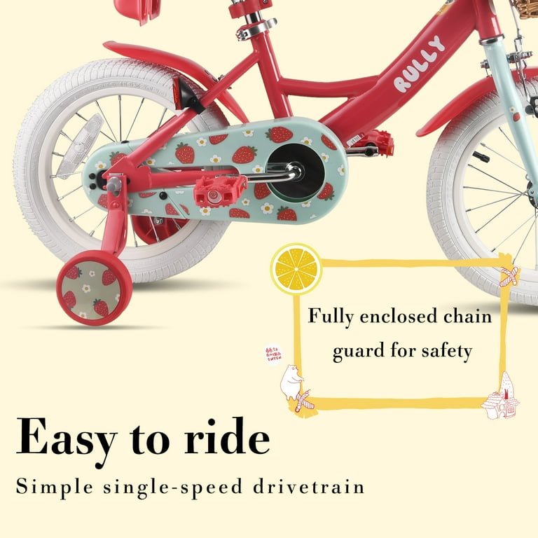 Girls red bike new arrivals