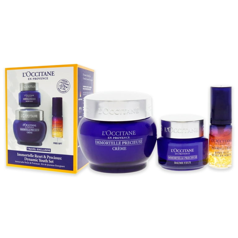 L'Occitane Immortelle セット LOccitane Immortelle Reset & Precious Dynamic Youth Set for