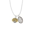 thumbnail image 2 of Delight Jewelry Goldtone Large Angled Rope Spinner Best Mom Ever Charm Necklace, 2 of 4