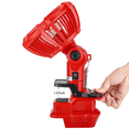 thumbnail image 4 of Jobsite Fan For Milwaukee Handheld Camping Portable Fan 18V Li-ion Battery, 4 of 6