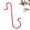 Z3#Red,1Set, variant on Metal Star Christmas Ornament Hooks, 20Pcs Decorative Hanging Hooks, Durable Reusable Wire Hangers, Practical Clips for Xmas Tree Decorations, Holiday Baubles and Festive Home Ornament Use