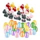 thumbnail image 3 of Huevos de Pascua coloridos con juguetes de peluche, regalos de fiesta, conejos de Pascua, huevos de Pascua 36 Huevos, 3 of 9