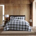 thumbnail image 2 of Eddie Bauer - Twin Comforter Set, Cotton Reversible Bedding with Matching Sham, Stylish Home Decor (Lewis Navy, Twin), 2 of 4