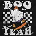 thumbnail image 2 of Cool Skateboarding Ghost Boo Yeah Hoodie Sweatshirt Women Men Brisco Brands X, 2 of 6