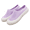 Purple, variant on CHICVOMEY Women's Airy Half-Slide Sneakers Wide Toe Slip-On Loafers Lightweight Breathable Shoes for Women Comfortable Summer Slides with Non-Slip Sole