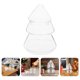 thumbnail image 5 of Tarro de cristal con tapa para dulces de Navidad, transparente, de 220 ml, para guardar galletas navideñas, para decorar fiestas navideñas., 5 of 7
