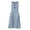 Light Blue, variant on HBBIKVI Decorative Button Dress for Women Summer Sleeveless A-Line Midi Dress with Scoop Neckline,Three Front Buttons,and Side Pockets for Casual Summer Days