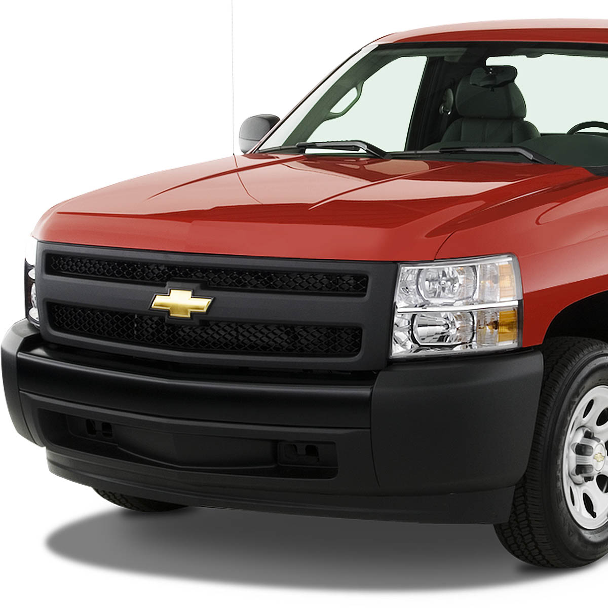 DNA Motoring Halogen Headlight Lamps Pair for Chevy Silverado 2007-2014 Chrome Amber