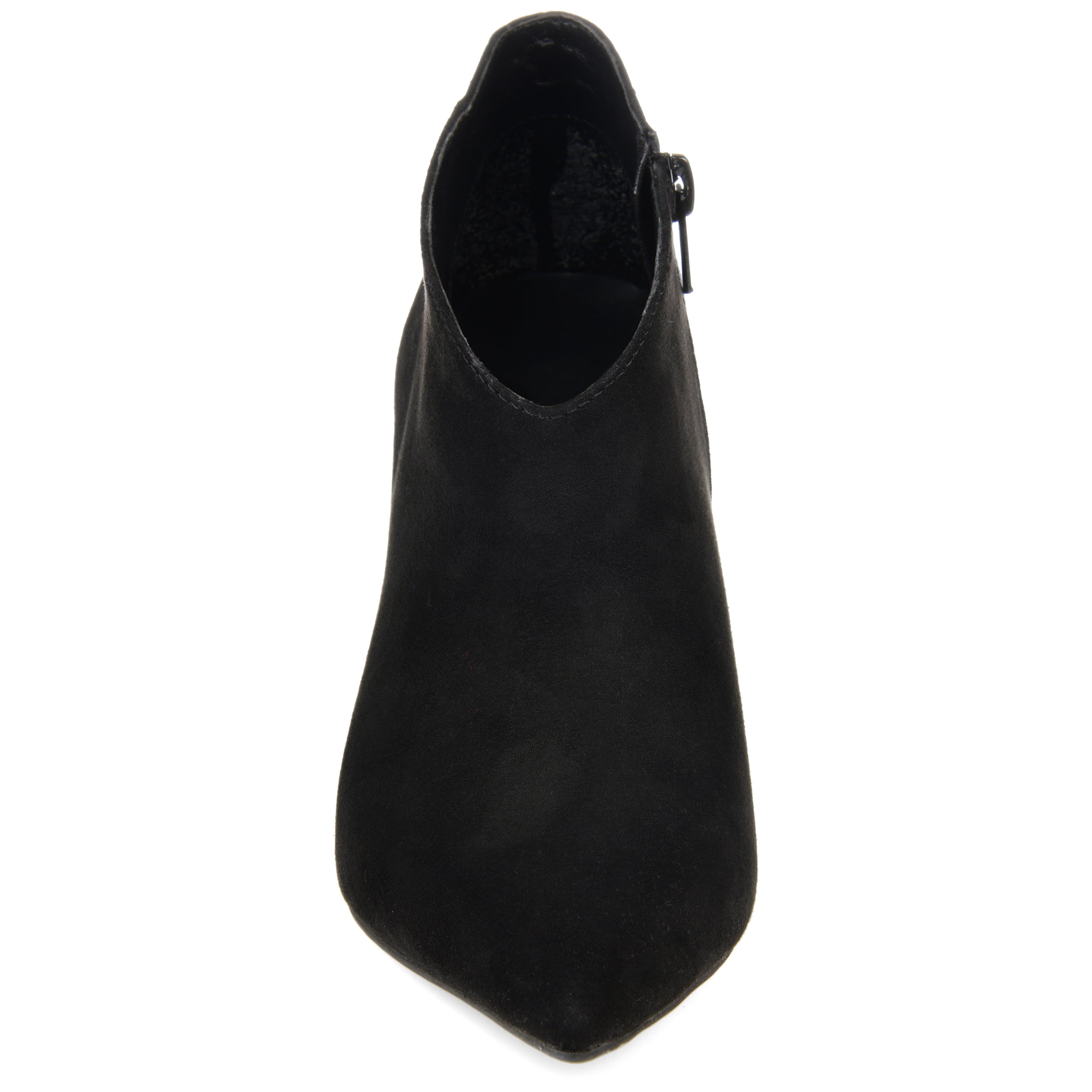 Journee Womens Demmi Inside Zip Stiletto Booties