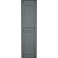 thumbnail image 5 of 14 3/4"W x 63"H EverColor Raised Panel Exterior Vinyl Shutters, w/Installation Shutter-Lok's & Matching Screws (Per Pair), Storm Cloud, 5 of 9