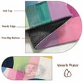 thumbnail image 6 of Round Rugs 7Ft, Colorful Abstract Art Round Area Rug Washable Indoor Throw Carpet, Modern Geometric Oil Painting Large Non Slip Circle Rug for Dining Room Playroom Home Decor Aesthetic, 6 of 8