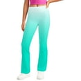 thumbnail image 6 of SGFCWSX Girls Yoga Pants Fashion Gradient Print High Waist Legging Pants Straight Leg Winter Soft Leggings Mint Green Size 10 Years, 6 of 9