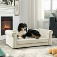 thumbnail image 6 of Ataucjin Elegant Rectangle Pet Bed for Medium and Large Dogs, Durable Elevated Dog Sofa Bed, Comfortable Dog Couch, Modern and Stylish Dog Sofa for Large Dogs, 6 of 8