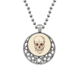 thumbnail image 1 of Human skull esqueleto ilustraciones Collares Colgante Retro Moon Stars Jewelry Unbranded M, 1 of 3