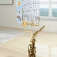thumbnail image 2 of Soporte para Partituras Atril Saxofón Metal Dorado Alto/tenor, 2 of 9