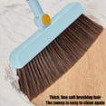 thumbnail image 4 of Pet Hair Broom, Brooms and Dustpan Set Double-Layer Scraper Foldable Dustpan Non-Stick Hair Dustpan Sweeping Brooms 180-Degree Rotatable Brooms for Vertical Storage Broom and Dustpan Set, 4 of 9