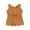 Turmeric, variant on Hirigin Toddler Baby Girl Summer Clothes Ribbed Sleeveless Button Down Tank Top Short Jumpsuit Rompers One Piece Outfit