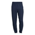 Athletic Works Men's & Big Men's Fleece Elastic Bottom Sweatpants