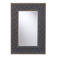 thumbnail image 4 of Southern Enterprises Florian Mirror in Soft Navy and Brass, 4 of 5