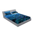 thumbnail image 2 of Ambesonne Fish Fitted Sheet & Pillow Sham Set, Shoal Reef Ocean, Full, Multicolor, 2 of 2