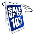 thumbnail image 2 of Sale Up To 10 Percent Off (24" X 36") Standard A-Frame Signicade, Includes Decal Applied To Stand, 2 of 4