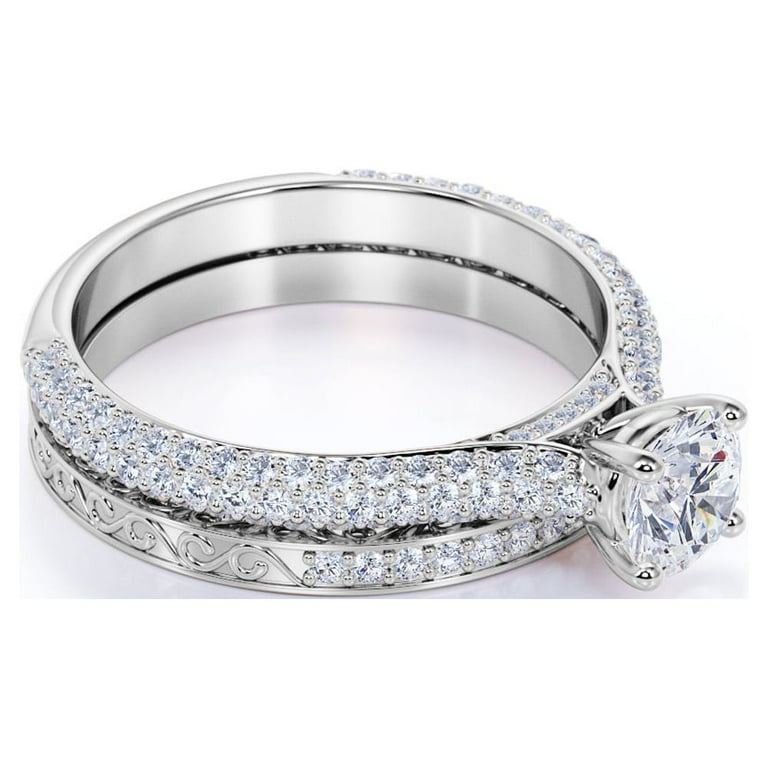 Filigree on sale wedding set