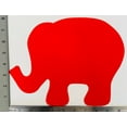 thumbnail image 2 of SHAPES ETC. Elephant Assorted Color Super Cut-Outs- 8&rdquo; x 10&rdquo;, 2 of 2
