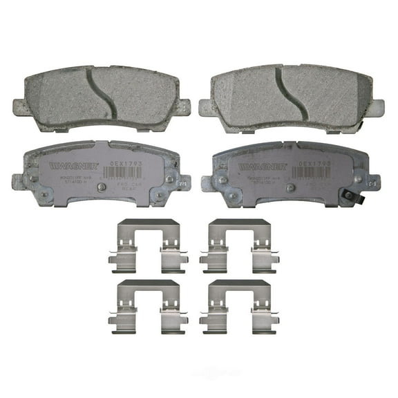 Disc Brake Pad Set Fits select: 2015-2023 FORD MUSTANG