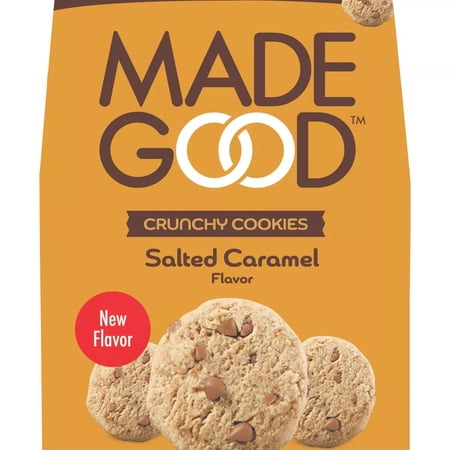 MadeGood Organic Vegan Gluten Free Salted Caramel Cookies - 7oz