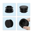 thumbnail image 5 of Flyshop Black Plastic Hole Plug Round Tubing End Cap Chair Glide Inserts 19 mm, 3/4", 8 Pieces, 5 of 7
