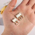 thumbnail image 5 of Necklace Clasps, 2PCS Brass 14k Gold Plated Gold Multi Necklace Layering Clasps Magnetic Layer Clasps, 5 of 5